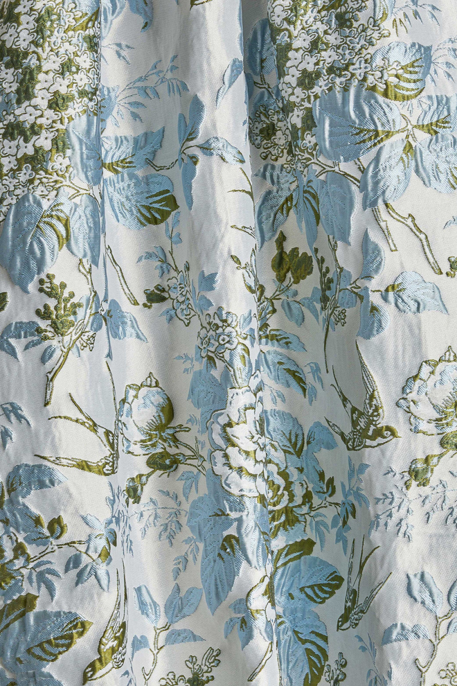 Garden Flora Jacquard Swatch