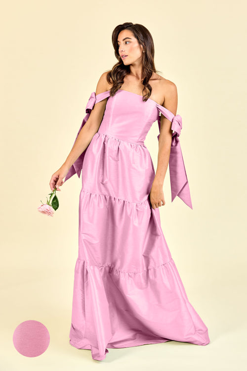 Julie Off the Shoulder Bridesmaid Dress