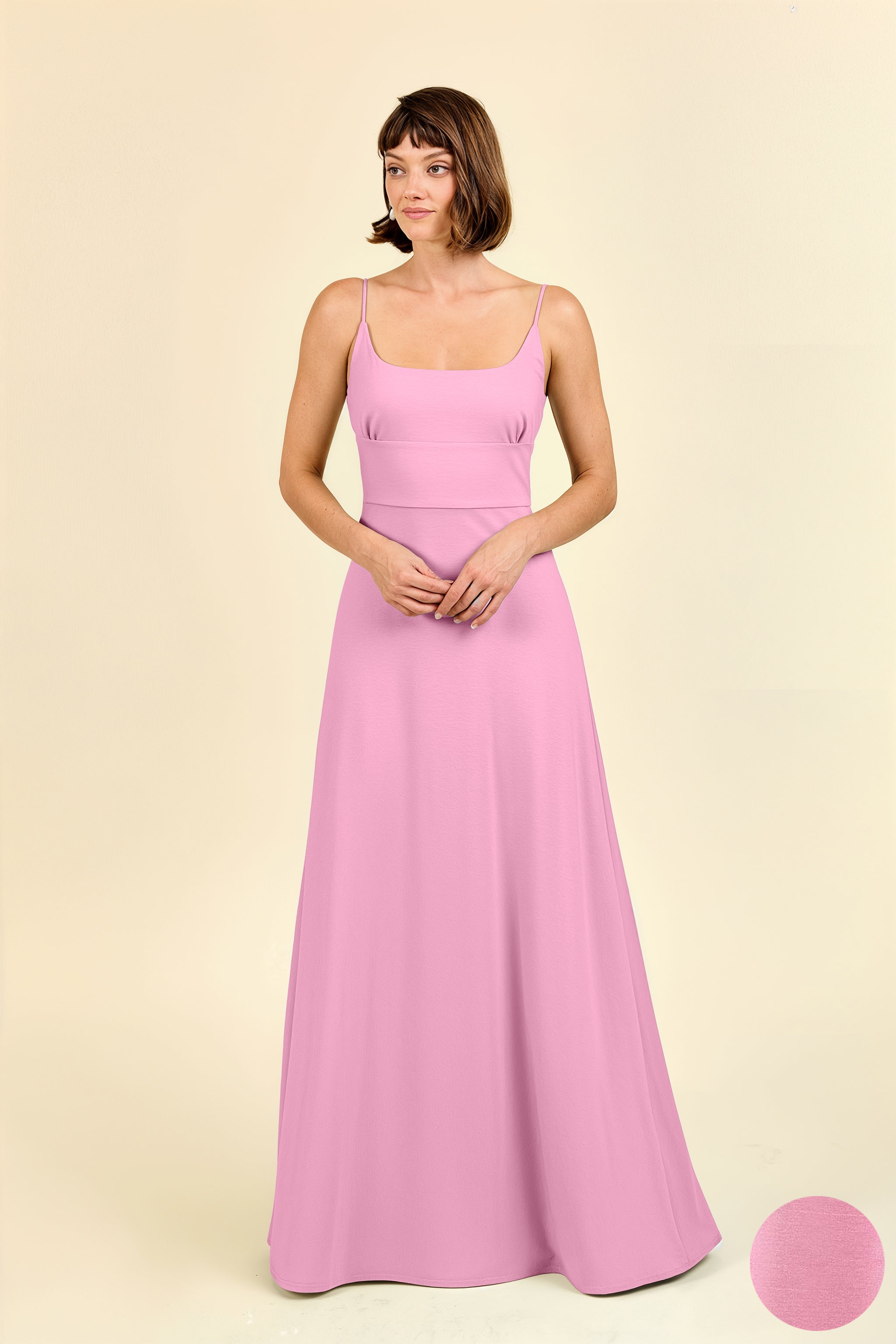 Jane Scoop Neck Bridesmaid Dress | 40+ Colors – LulaKate