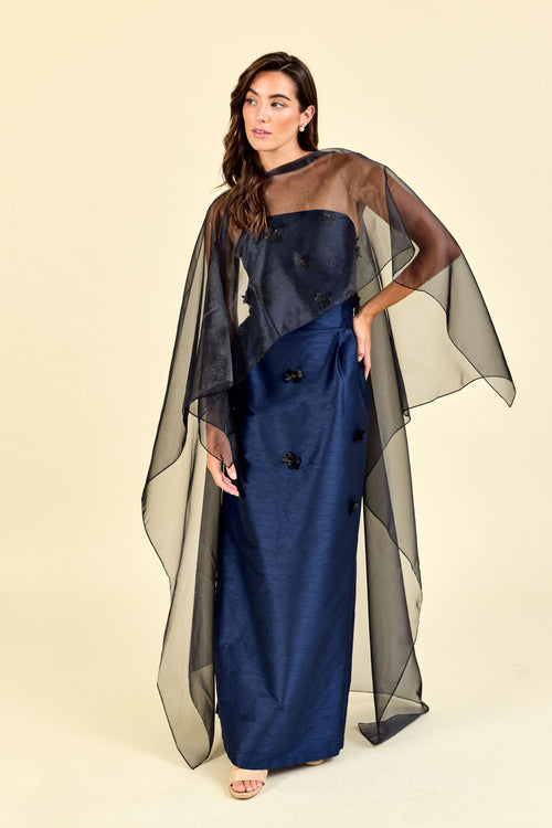 sheer capelet for dress Pearl Cape : A romantic bridal cape made from delicate pearl netting. Aesling