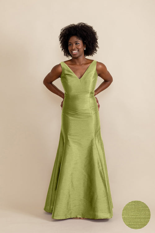 Harper Floor-Length V-Neck Bridesmaid Dress | 40+ Colors Lula Kate Harper Floor-Length V-Neck Bridesmaid Dress | 40+ Colors Lula Kate