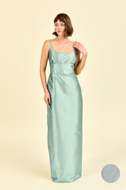 Jane Scoop Neck Bridesmaid Dress | 40+ Colors Lily of the Valley Jacquard Powder Blue Jane Scoop Neck Bridesmaid Dress | 40+ Colors Lily of the Valley Jacquard Powder Blue
