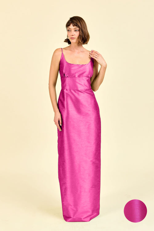 jane satin dress Jane Satin Midi Dress