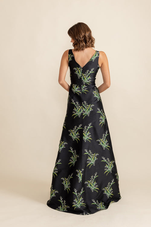 Harper Floor-Length V-Neck Bridesmaid Dress | 40+ Colors sky shantung Harper Floor-Length V-Neck Bridesmaid Dress | 40+ Colors sky shantung