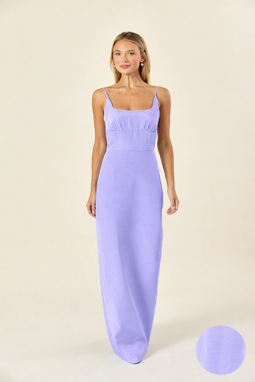 Jane Floor-Length Scoop Neck Bridesmaid Dress