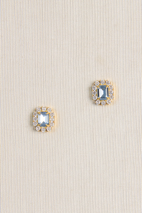Tati Stud Earrings in Light Sapphire