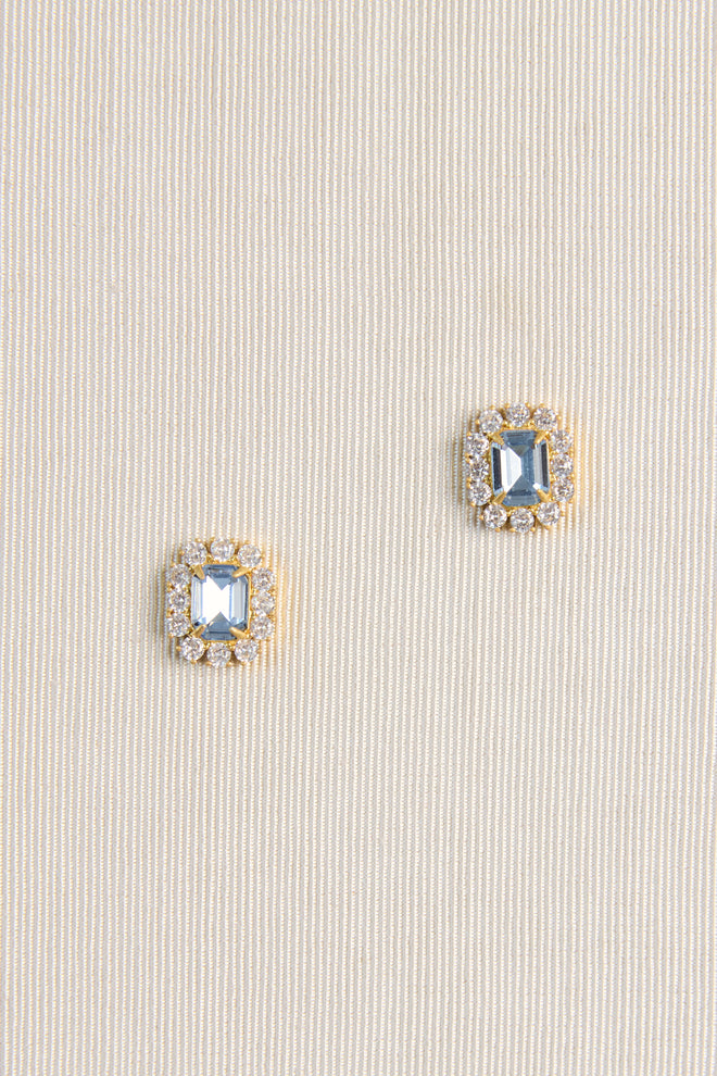 Tati Stud Earrings in Light Sapphire
