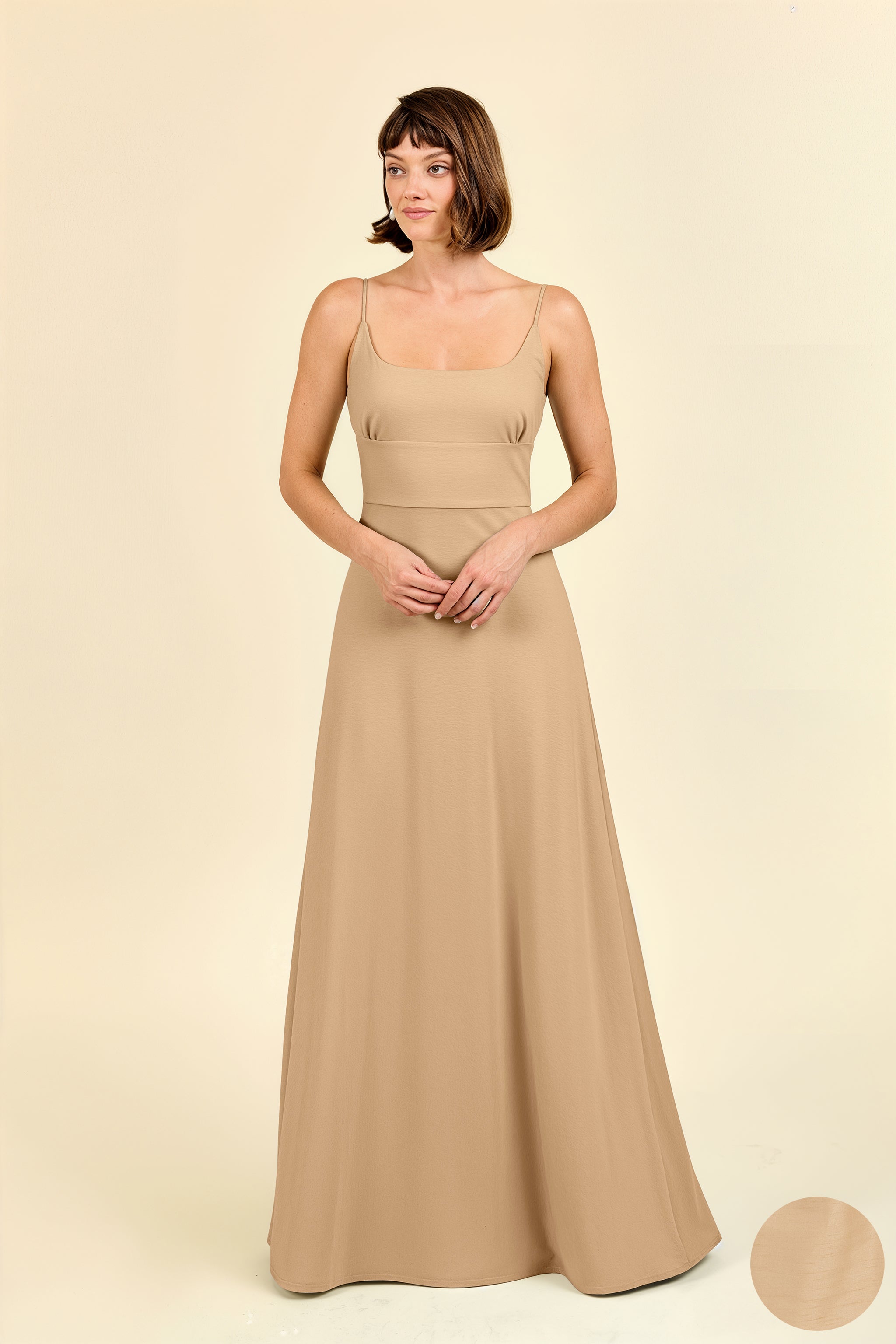 Jane Scoop Neck Bridesmaid Dress | 40+ Colors – Lula Kate