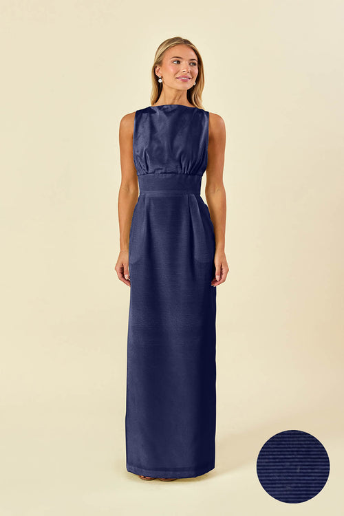 Sabrina Floor-Length Boat Neck Bridesmaid Dress | 40+ Colors Lula Kate Sabrina Floor-Length Boat Neck Bridesmaid Dress | 40+ Colors Lula Kate