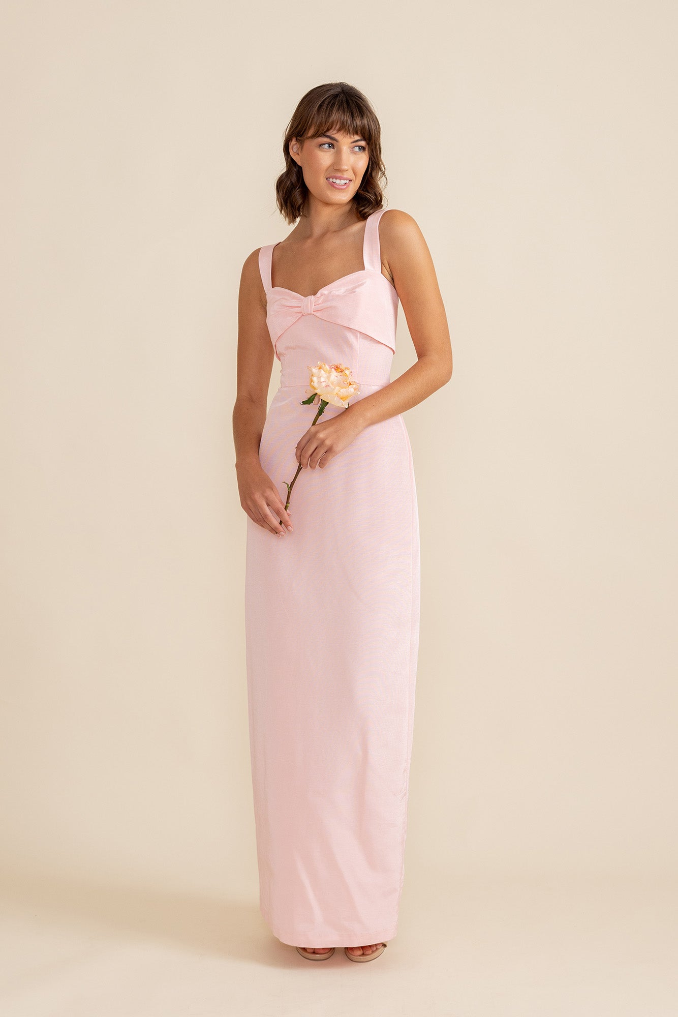 Grace Floor-Length Sweetheart Neckline Bridesmaid Dress