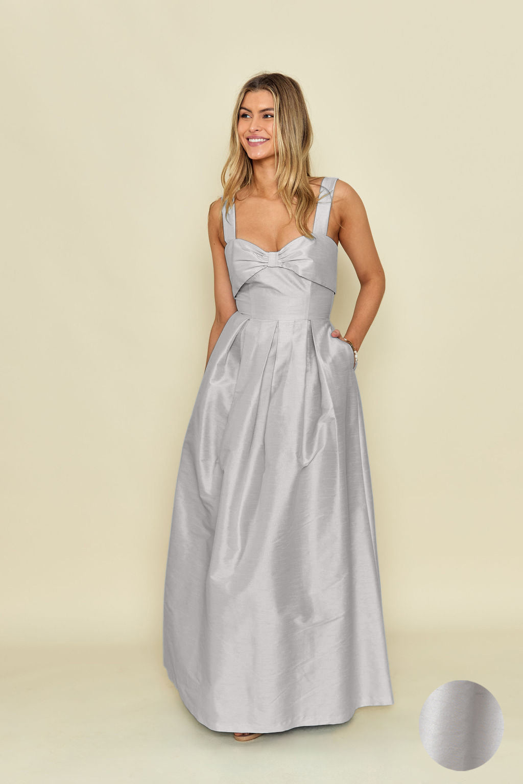 Grace Floor-Length Sweetheart Neckline Bridesmaid Dress