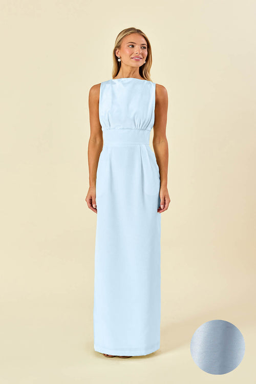 Sabrina Floor-Length Boat Neck Bridesmaid Dress | 40+ Colors Lula Kate Sabrina Floor-Length Boat Neck Bridesmaid Dress | 40+ Colors Lula Kate