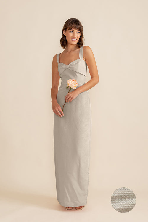 Grace Floor-Length Sweetheart Neckline Bridesmaid Dress | 40+ Colors Sand Bengaline Grace Floor-Length Sweetheart Neckline Bridesmaid Dress | 40+ Colors Sand Bengaline