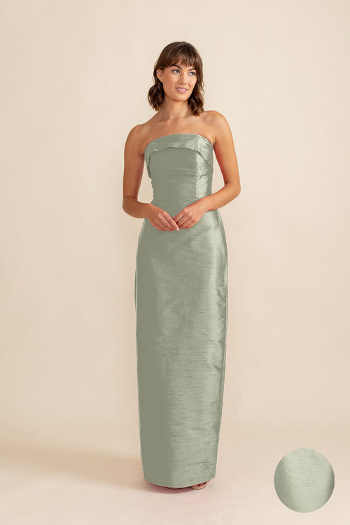 Eva Floor-Length Strapless Bridesmaid Dress | 40+ Colors Lula Kate Eva Floor-Length Strapless Bridesmaid Dress | 40+ Colors Lula Kate