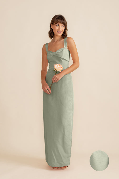 Grace Floor-Length Sweetheart Neckline Bridesmaid Dress | 40+ Colors Sand Bengaline Grace Floor-Length Sweetheart Neckline Bridesmaid Dress | 40+ Colors Sand Bengaline