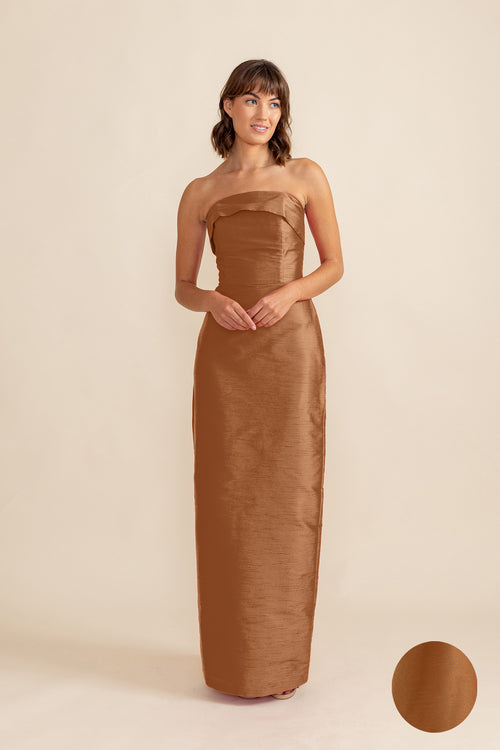 Eva Floor-Length Strapless Bridesmaid Dress | 40+ Colors Lula Kate Eva Floor-Length Strapless Bridesmaid Dress | 40+ Colors Lula Kate